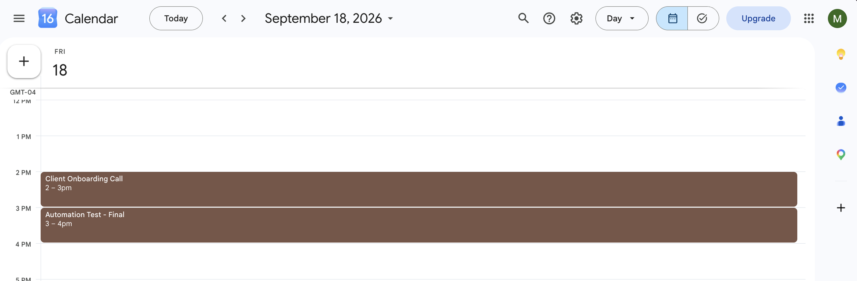 Google Calendar